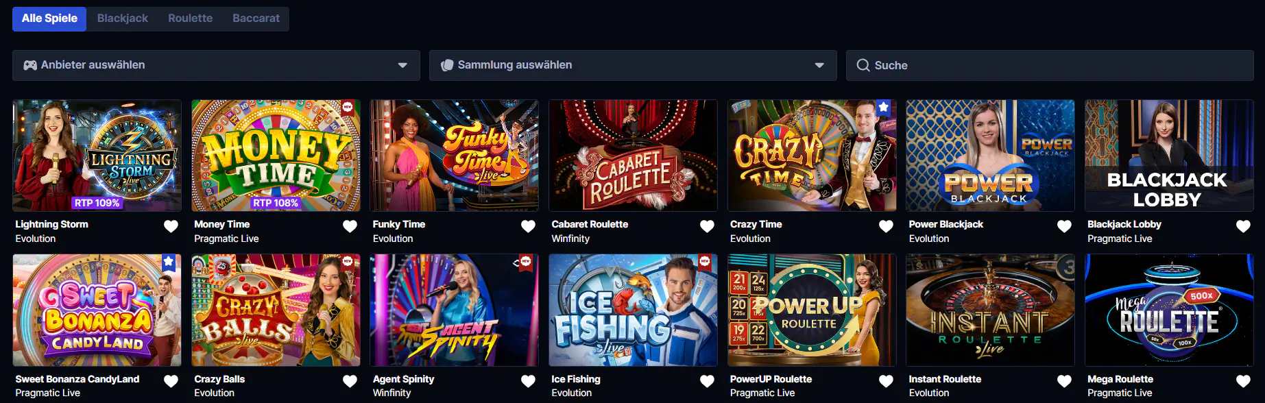 Live-Casino-Erlebnis betflare casino